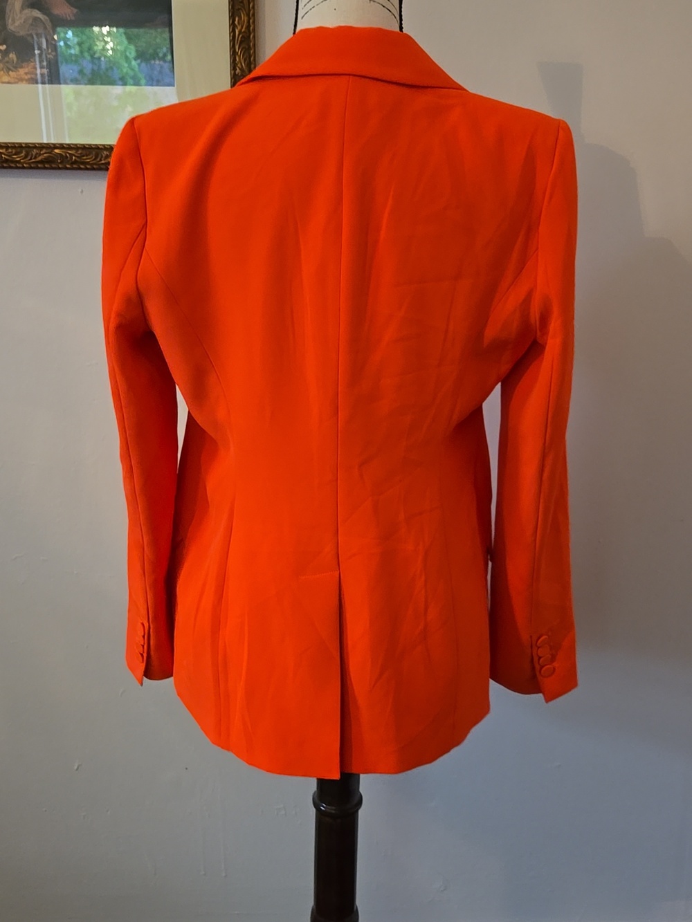Generation Love Bright Orange Single-Button Blazer Jacket - Picture 5 of 10